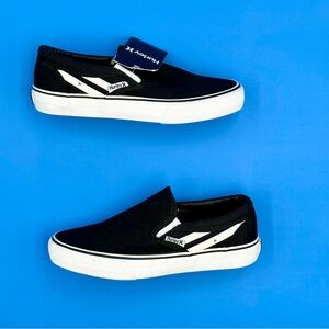 Hurley Kids Black and White Sneakers